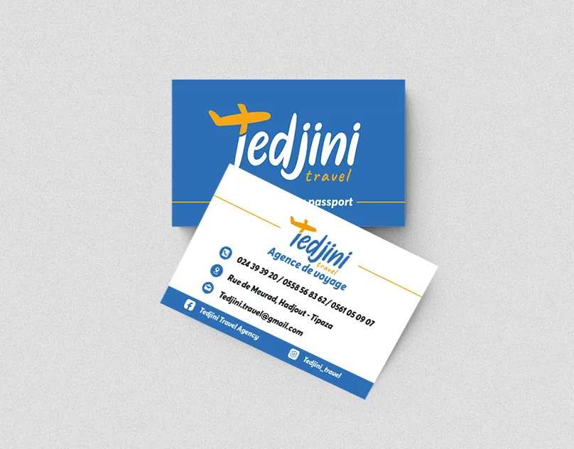 I will design a professional business or personal card