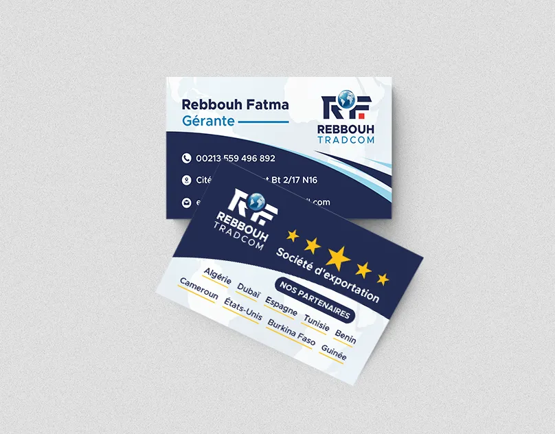 I will design a professional business or personal card