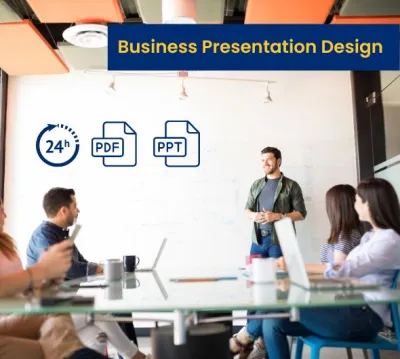 I will design a professional PPT pitch deck presentation for your startup or business.